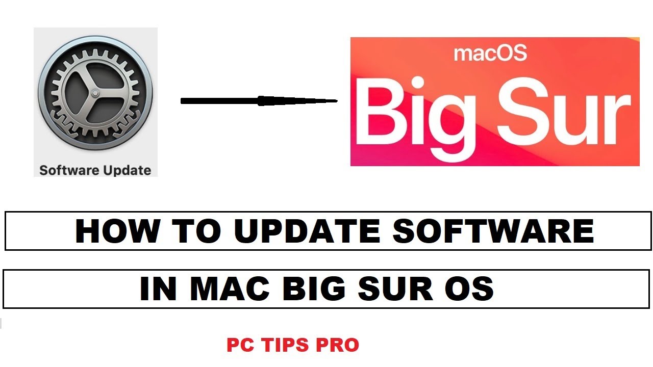 How to Update and Install Software on macOS Big Sur - YouTube