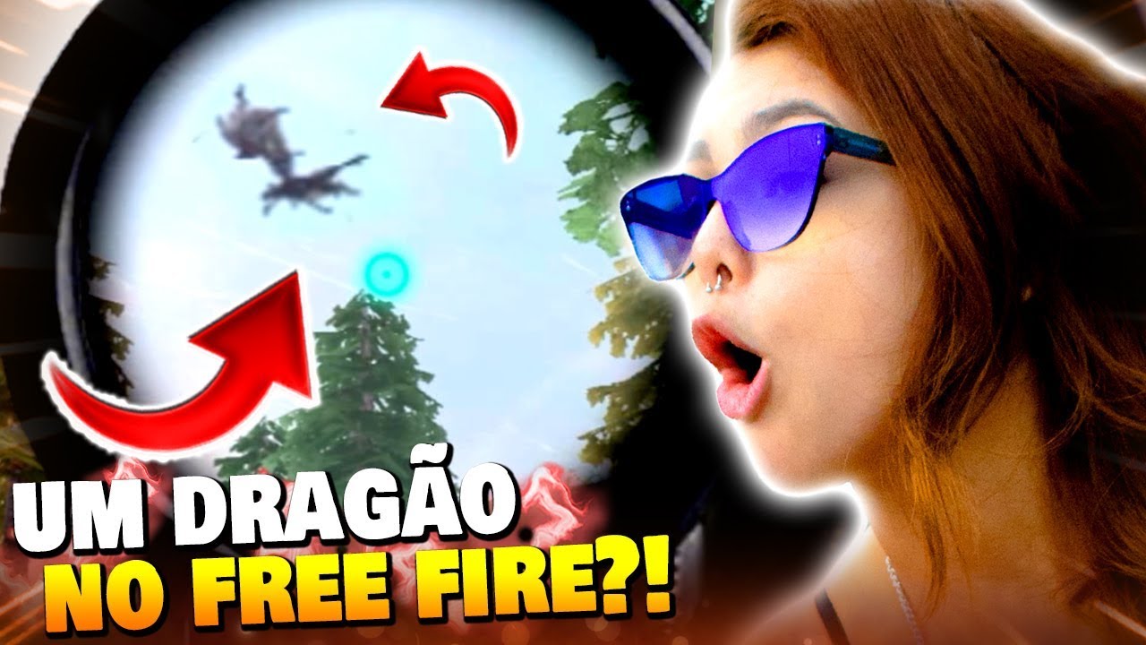 ACHAMOS UM DRAGÃO NO FREE FIRE ! - TESTAMOS TUDO DA NOVA ATUALIZAÇÃO ...