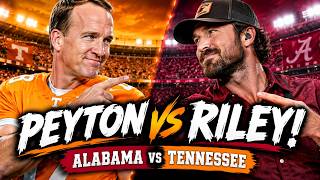 Riley Green , Peyton manning - Alabama Vs Tennessee Reaction #peytonmanning #countrymusic #trending