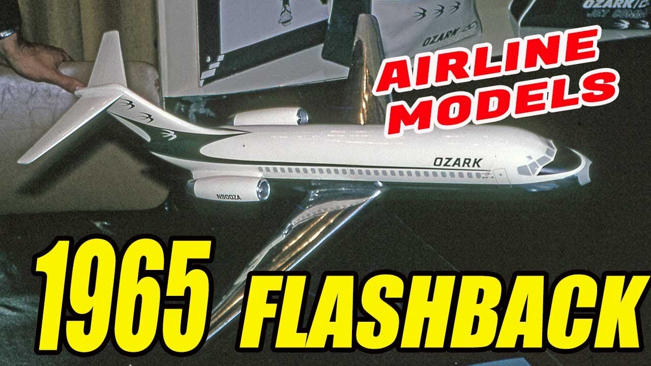 Flashback 1965 Airline Display Models | Travel Industry Show