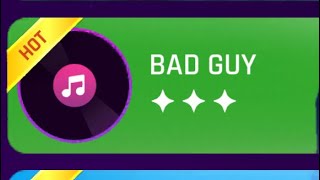 Dancing Road : Bad guy song