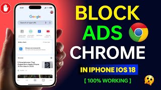 How To Block Ads On Chrome iPhone | 🚫 Ads Block Kaise kare iPhone me  ? screenshot 3
