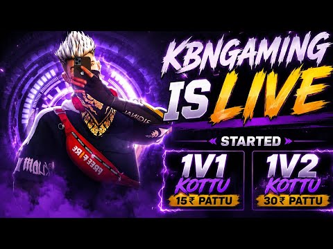 KBNGAMING141 is live stream started 1V1 KOTTU 15₹ PATTU 1V2 KOTTU 30₹ PATTU PLAYING WITH SUBSCRIBERS