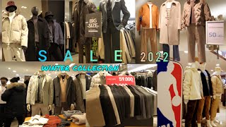 [4K]Hyundai Outlet Winter Collection P2 Men's Apparel ,  walk-through Gasan , Korea