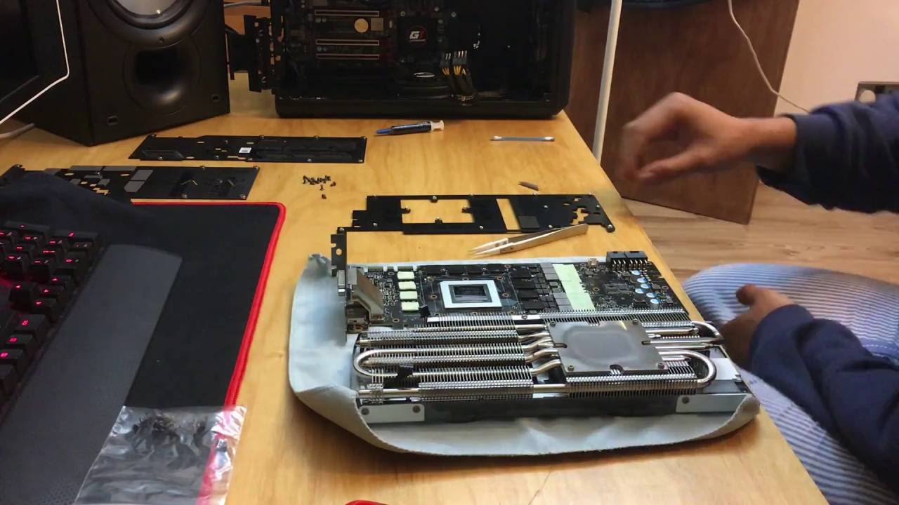 Nvidia 980ti to 1080 EVGA cooler custom cooling for overclockers cheap!