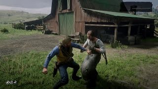 The Reason Why You Should Always Beat Seamus Fence Owner - Red Dead Redemption 2