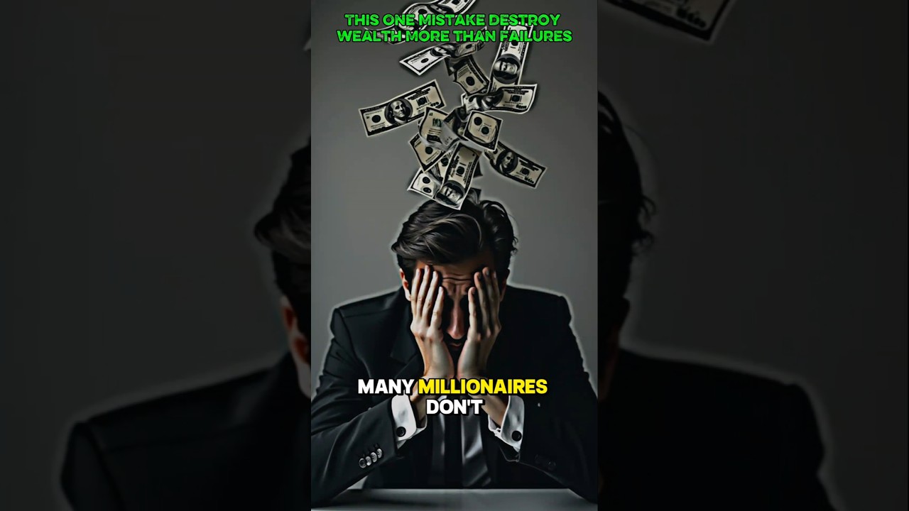 This One Mistake Destroy Wealth More Than Failures 🤑| 