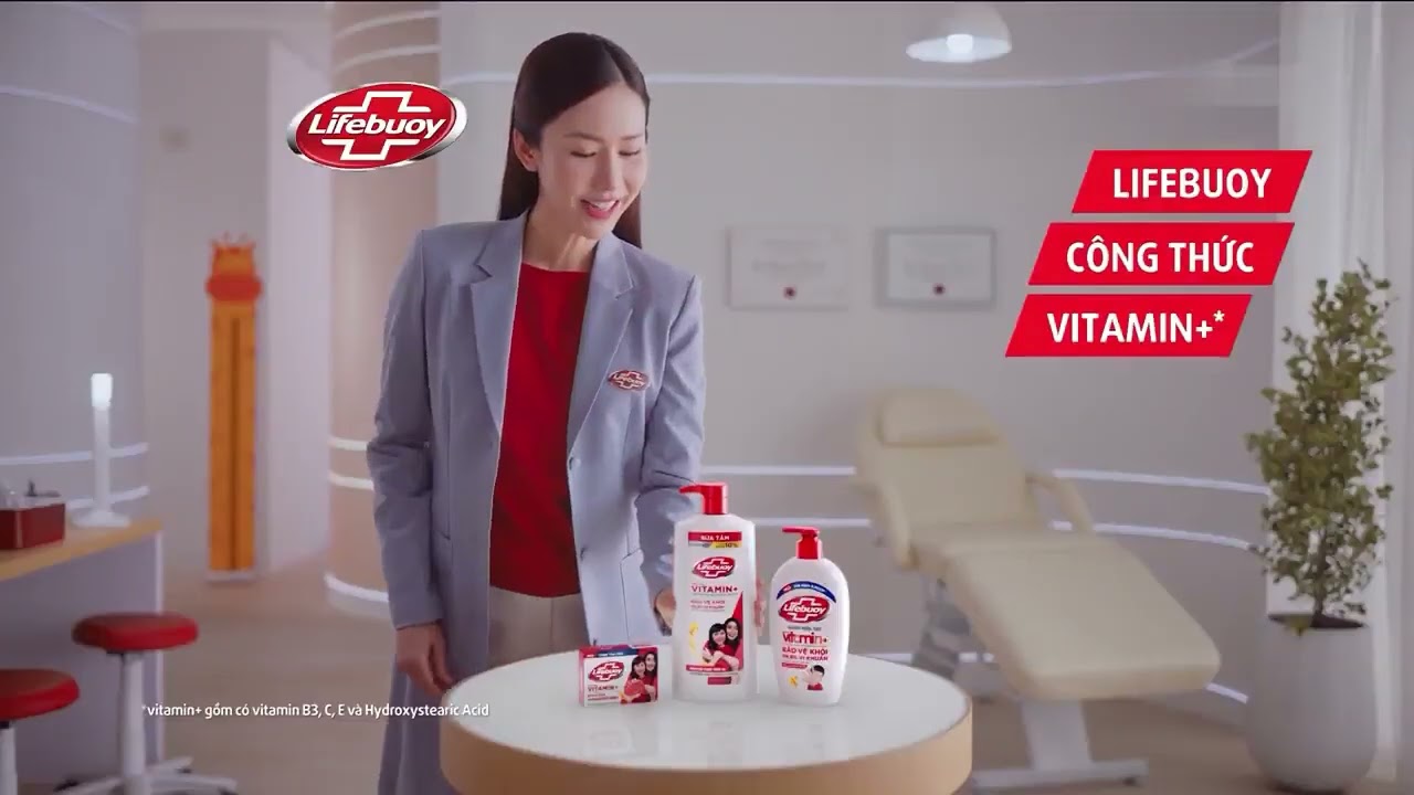 Quảng cáo Sữa tắm Lifebuoy Vitamin+ (15s, 1/2026)