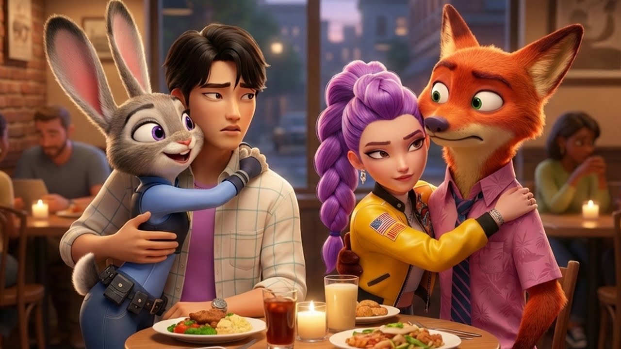 Double Date (Zootopia x Demon Hunters) Animated Music Video DJ BEE BOP