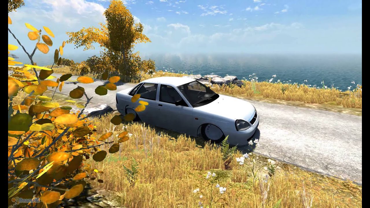 Урок:как занизить приору в BeamNG - YouTube