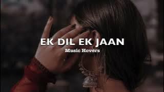 Ek dil hai- Ishq Bhi Tu Mera Pyar Bhi Tu (Slowed & Reverbed)