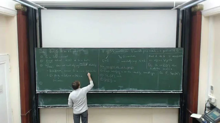 Denis Osin: Acylindrically hyperbolic groups (part...