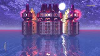Castles Of The Quantum Kings--Kryptonite Blue-3D Fractal Animation Music Video