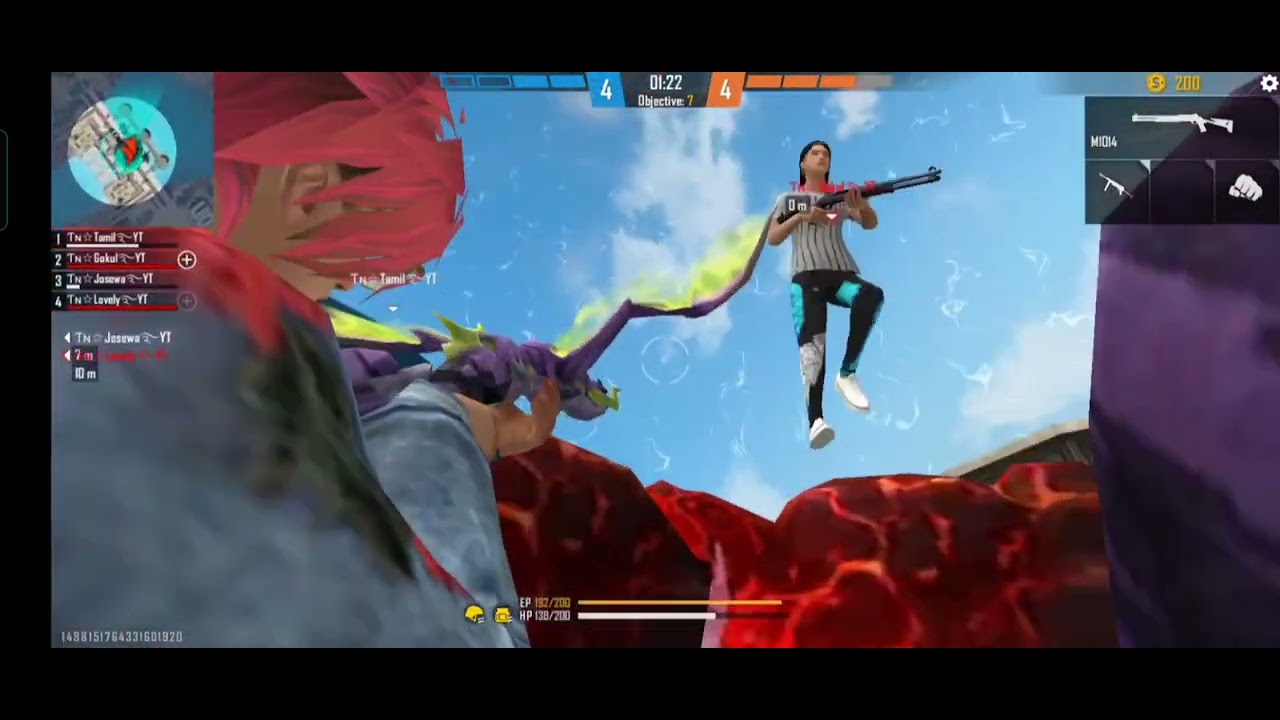 custom room match 4 vs 4 Guild war 🔥🔥🔥🔥🔥