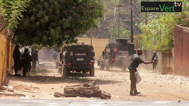 🩸En Direct Ziguinchor : Affrontements entre les forces de l'ordre et la jeunesse.