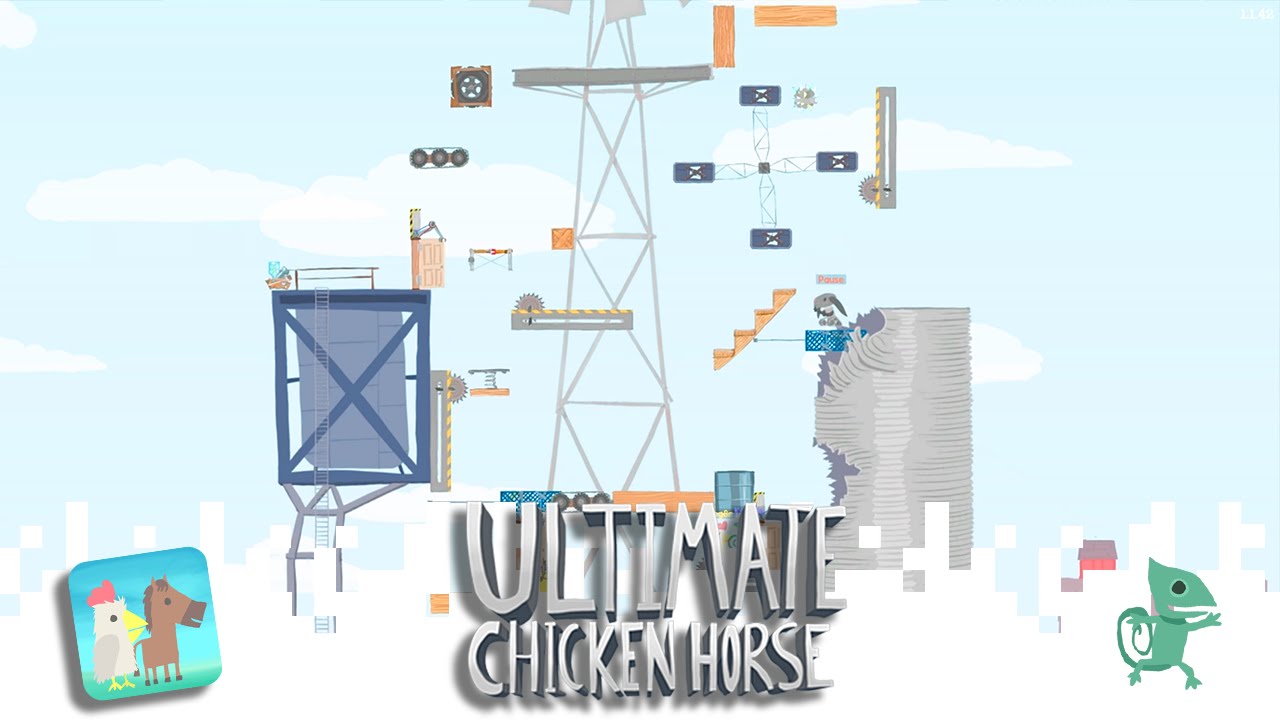 Ultimate Chicken Horse With Pojkband! - Sucky Hole funny moments in soccer