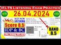 Ielts listening practice test 2024 with answers  26042024