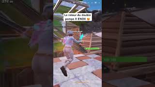 Double pompe X ENOX BEST combo 🐐😍 #fortnite #performance #gameplay #trending #fyp