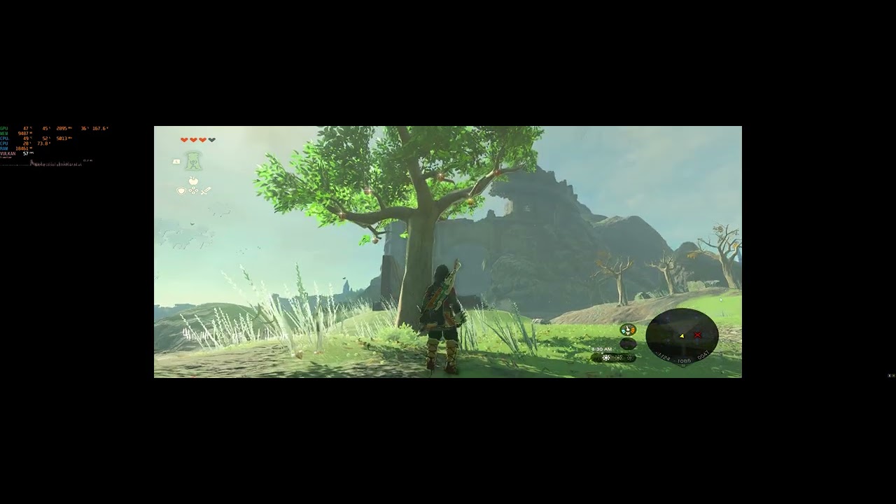 Ryujinx PR 2828  Zelda Breath of the Wild 60FPS Mod i9-12900K