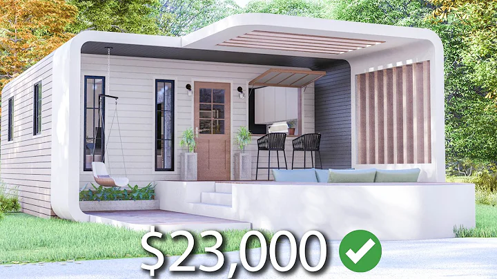 (6x7 Meters) Modern Small House Design | 2 Bedrooms Cabin House Tour | Tiny House Living