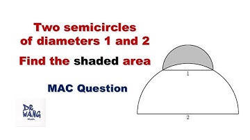 Can you find this shaded area?  AMC12 Question