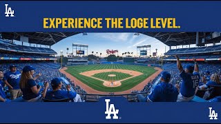 Loge Level at Dodger Stadium - 11 Reasons Why They Are Perfect Seats To Watch A Dodgers GAME!
