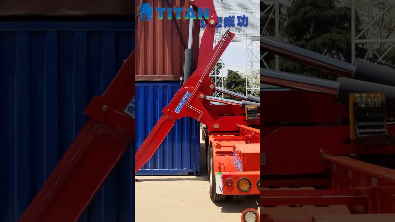 TITAN 40FT Container Side Loader Trailer for Sale