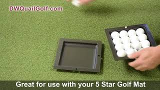 PERSONAL SIZE PYRAMID GOLF BALL STACKER