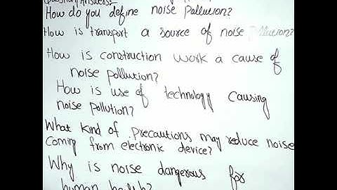 Calss9th,Topic,Noise in Environment (Questions/Answers),  English lesson