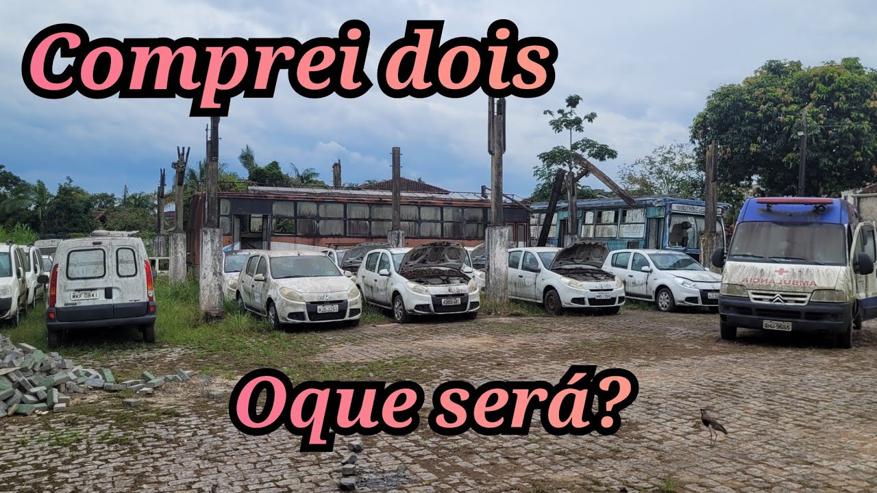 Compramos dois carros no leilão em Joinville SC, veja a visita e os valores