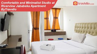 Room Tour Comfortable and Minimalist Studio at Riverview Jababeka Apartment