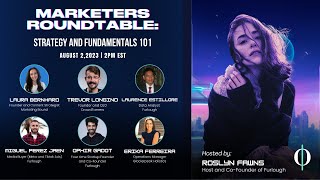 Marketers Roundtable: Strategy and Fundamentals 101