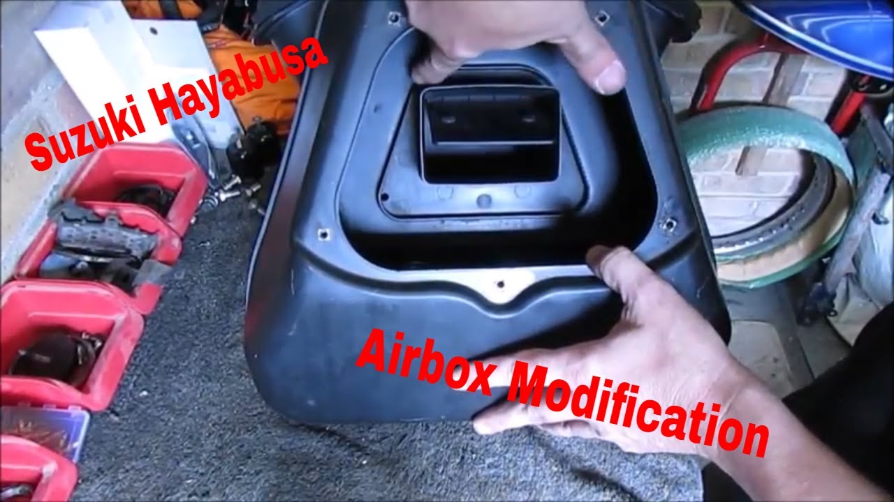 Suzuki GSX1300R Hayabusa — Модификация воздушного фильтра — Часть 21