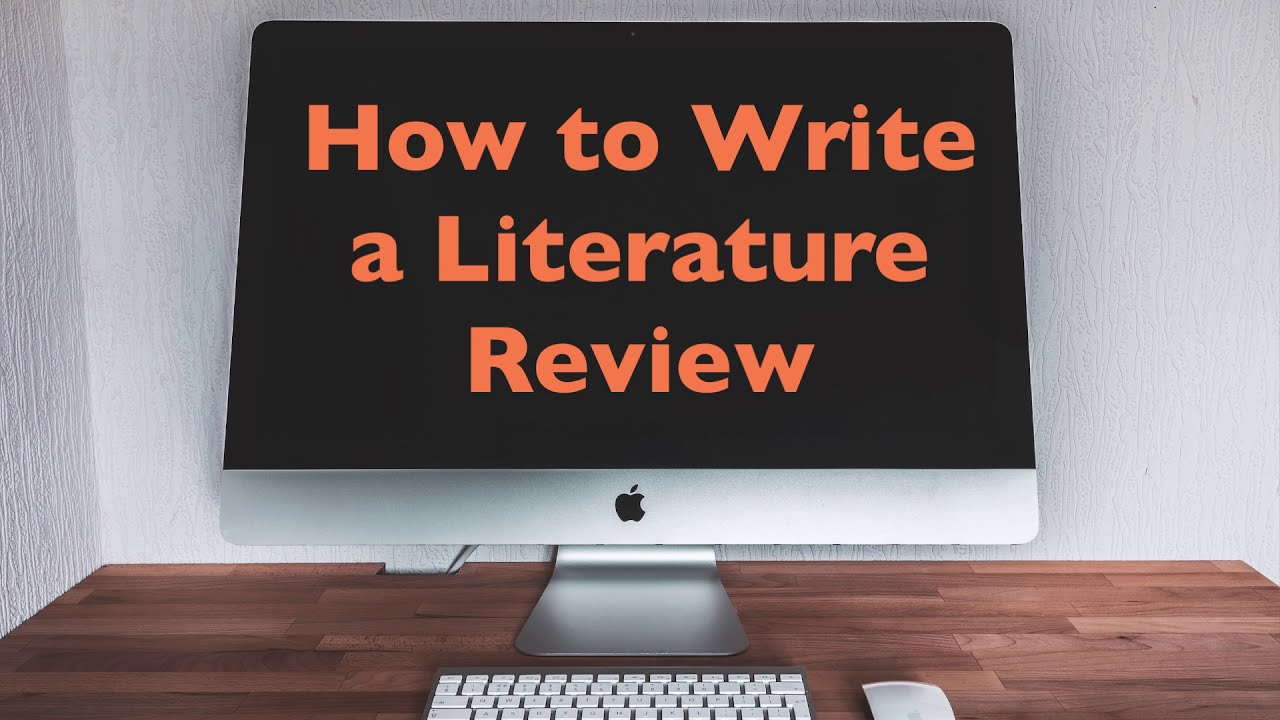 youtube video how to write a literature review