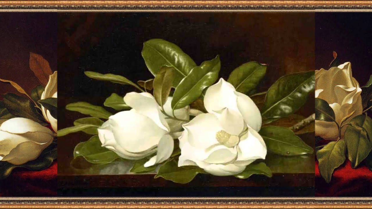 Flowers in Art-Martin Johnson Heade