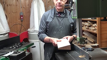 Violinmaker Peter Westerlund Part 2a Saving bass bars before splitting