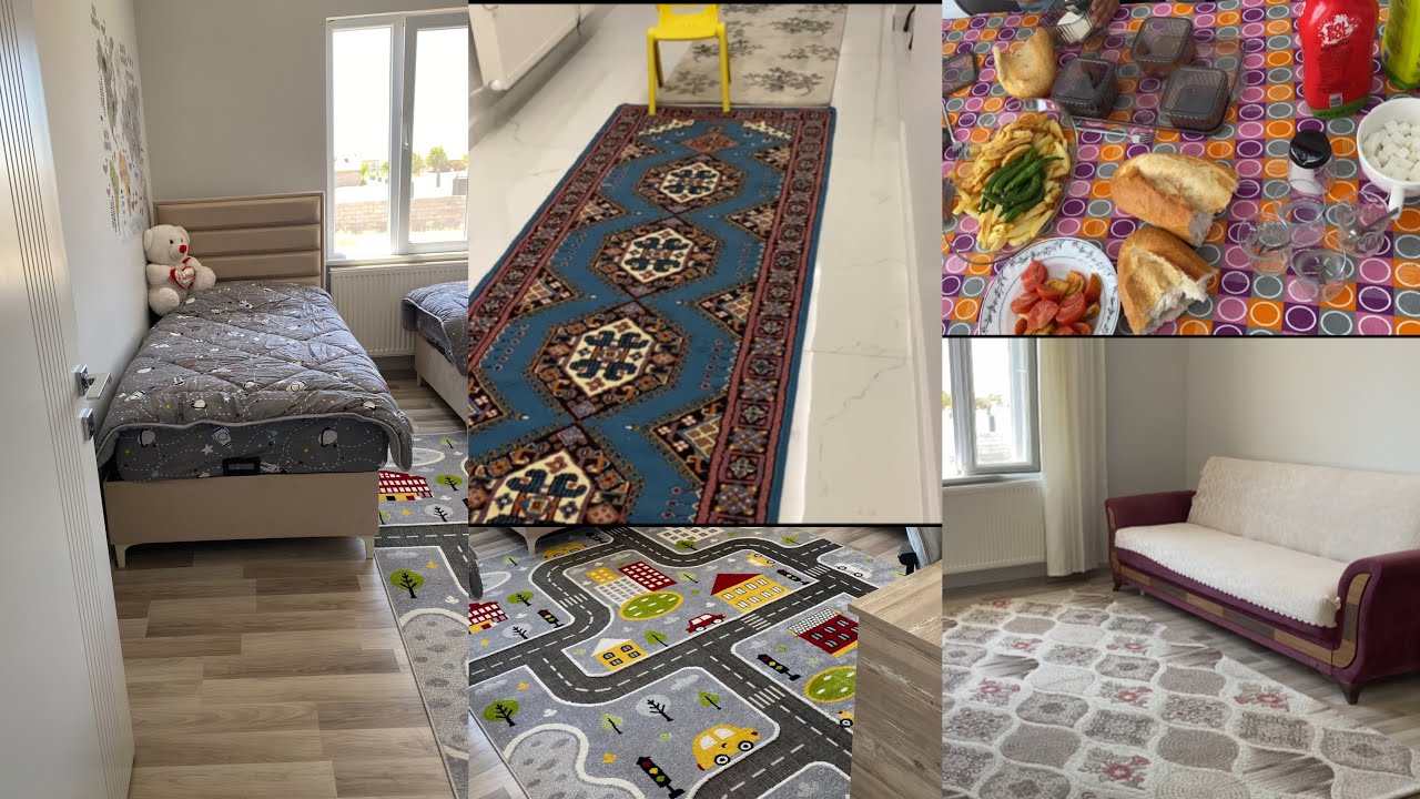YENİ EVDE İLK GÜNÜMÜZ👍ÇOCUK ODASININ SON HALİ🚀YERLEŞMEYE ÇALIŞIYORUM 😬