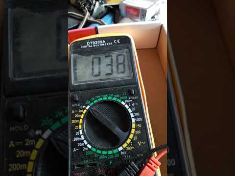 Проверка датчика пусковой форсунки!