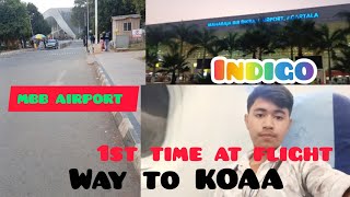 My First Flight 😍 Tripura to Kolkata ✈️ Full Travel Vlog | India Travel
