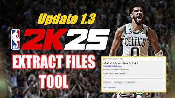 NBA2K25 Extract Files GUI v1.3