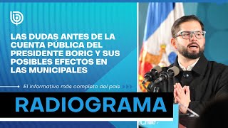 LAS DUDAS ANTES DE LA CUENTA PÚBLICA del Presidente Boric y sus posibles efectos en las municipales