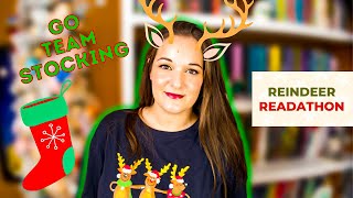 🎄Reindeer Readathon Announcement🎄 // Team Stocking 🧦