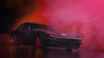 Test Car & Smoke Animation on FumeFX