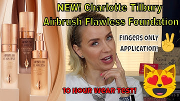 Charlotte Tilbury Airbrush Flawless Foundation for Oily Skin!