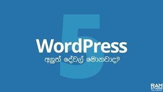 What's new in Wordpress 5 (Sinhala)