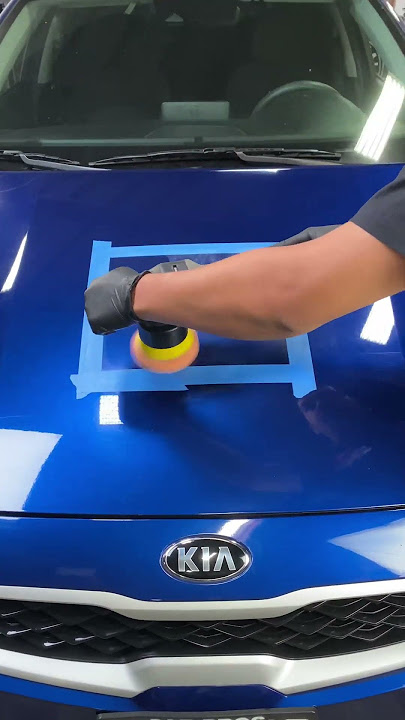 Got scratches? Clear them up with C4 Compound and P4 Polish! #shorts #polishing #restore #diy #howto