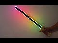 How to make a RGB dream color luminous sword