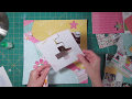 Scrapbook Process  Sweet 16 with Curved Bkgrnd