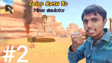 I DECORATED MY GOLDFIELD😱🤩IN GOLD RUSH MINER SIMULATOR 3D // WALKTHROUGH GAMEPLAY //#2#technogamerz 