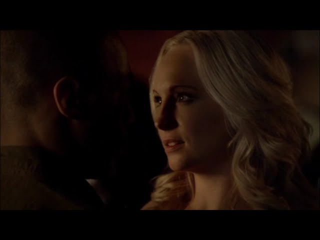 Caroline And Jesse Dance, Jesse Bites Caroline - The Vampire Diaries 5x08 Scene class=